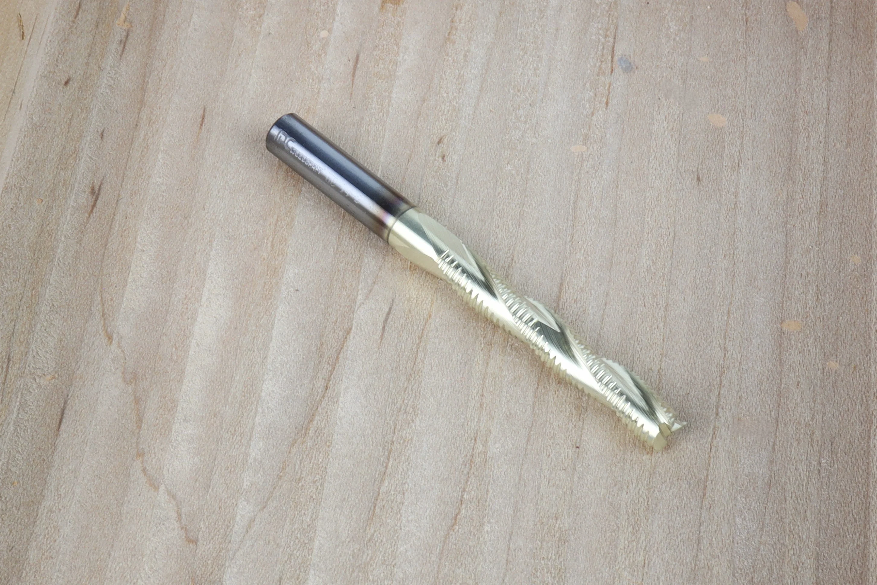 The HOG 1/4" Roughing Endmill Bit For CNC Routers, 1/4" Shank - Image 11