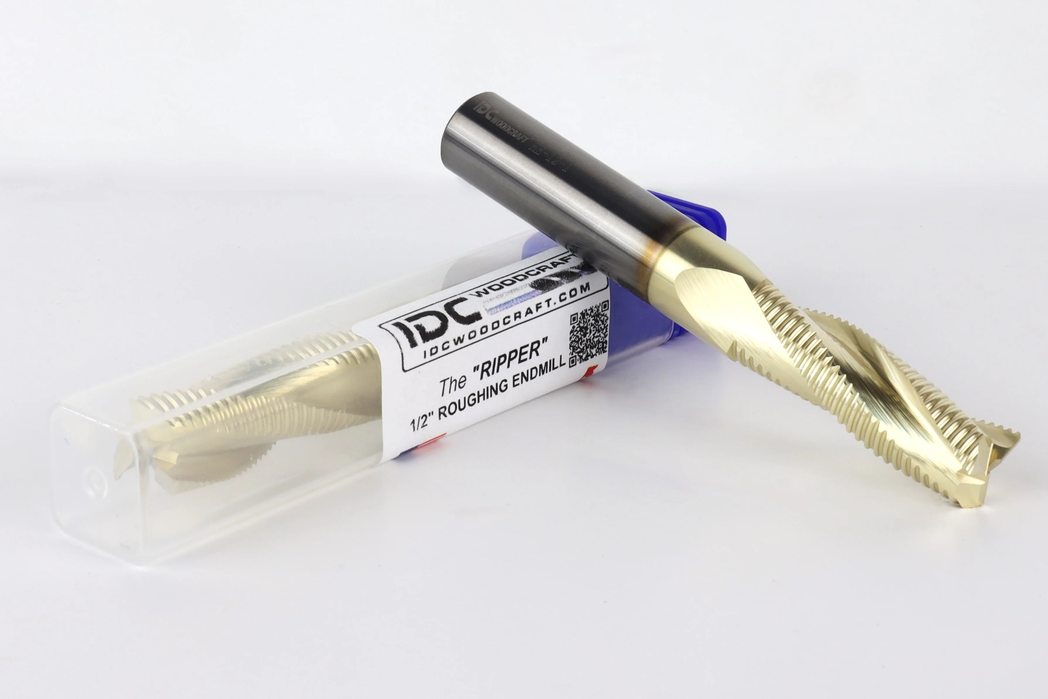 The "RIPPER" High-Performance Pro 1/2" Roughing Endmill, 1/2" Shank - Image 2