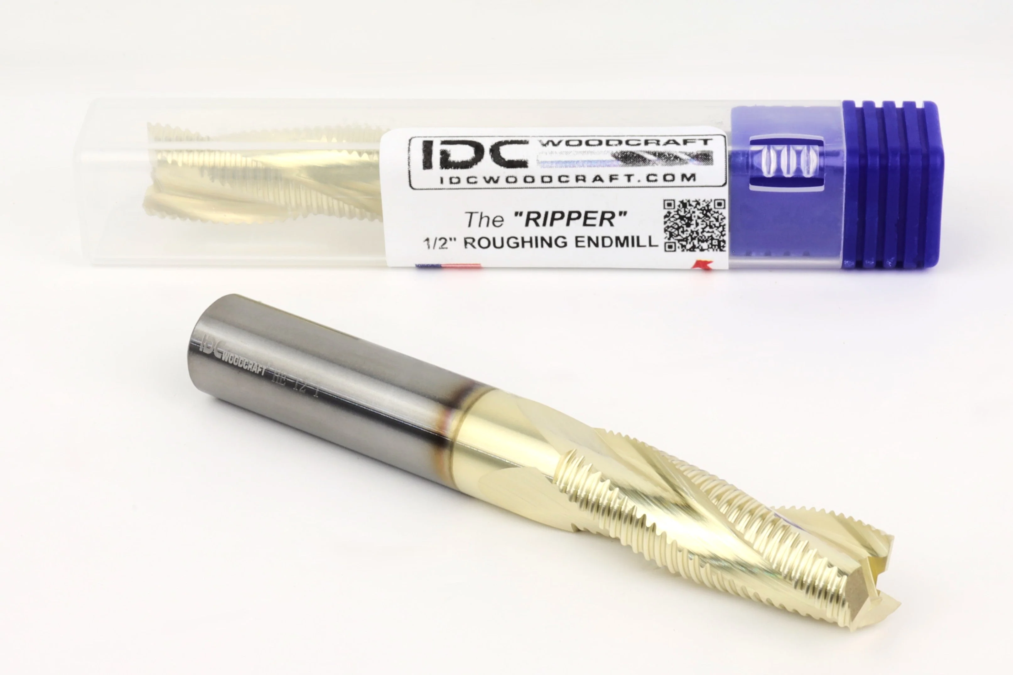 The "RIPPER" High-Performance Pro 1/2" Roughing Endmill, 1/2" Shank - Image 5
