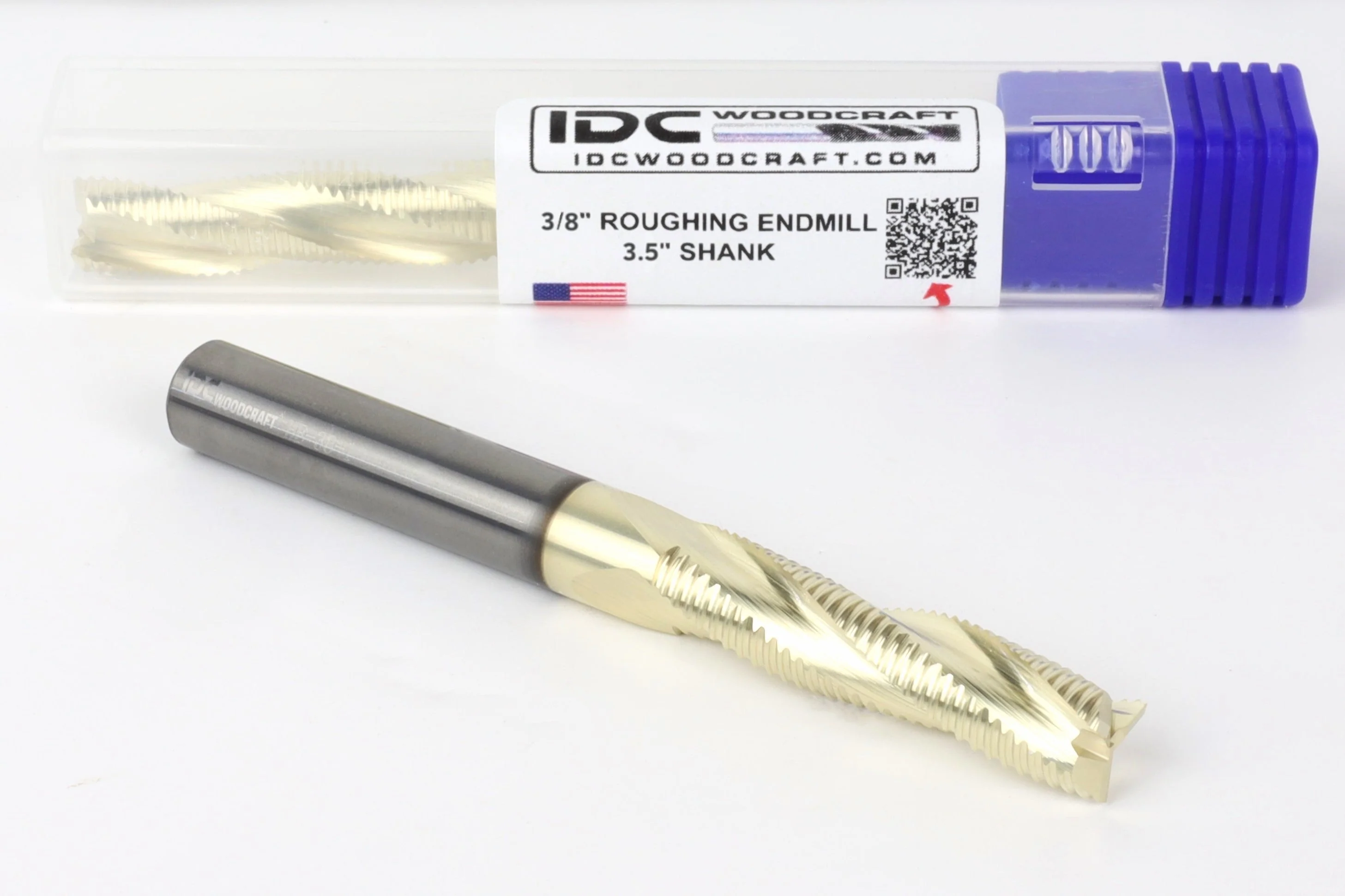 The "SLAYER" High-Performance Pro 3/8" Roughing Endmill, 3/8" Shank - Image 2
