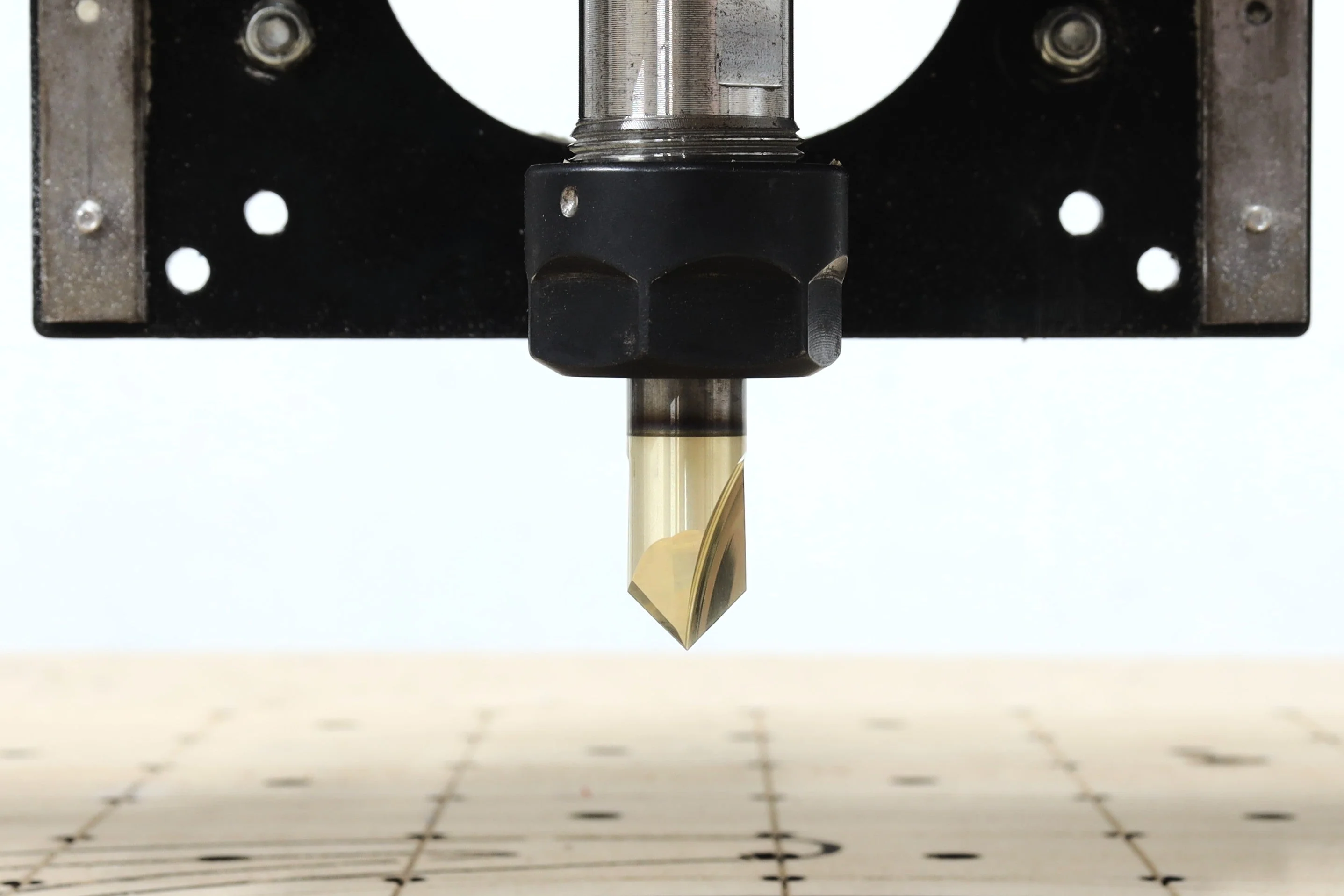 Ultra-Clean Cutting 60 Degree V-bit for CNC Routers, 1/2" Shank - Image 6