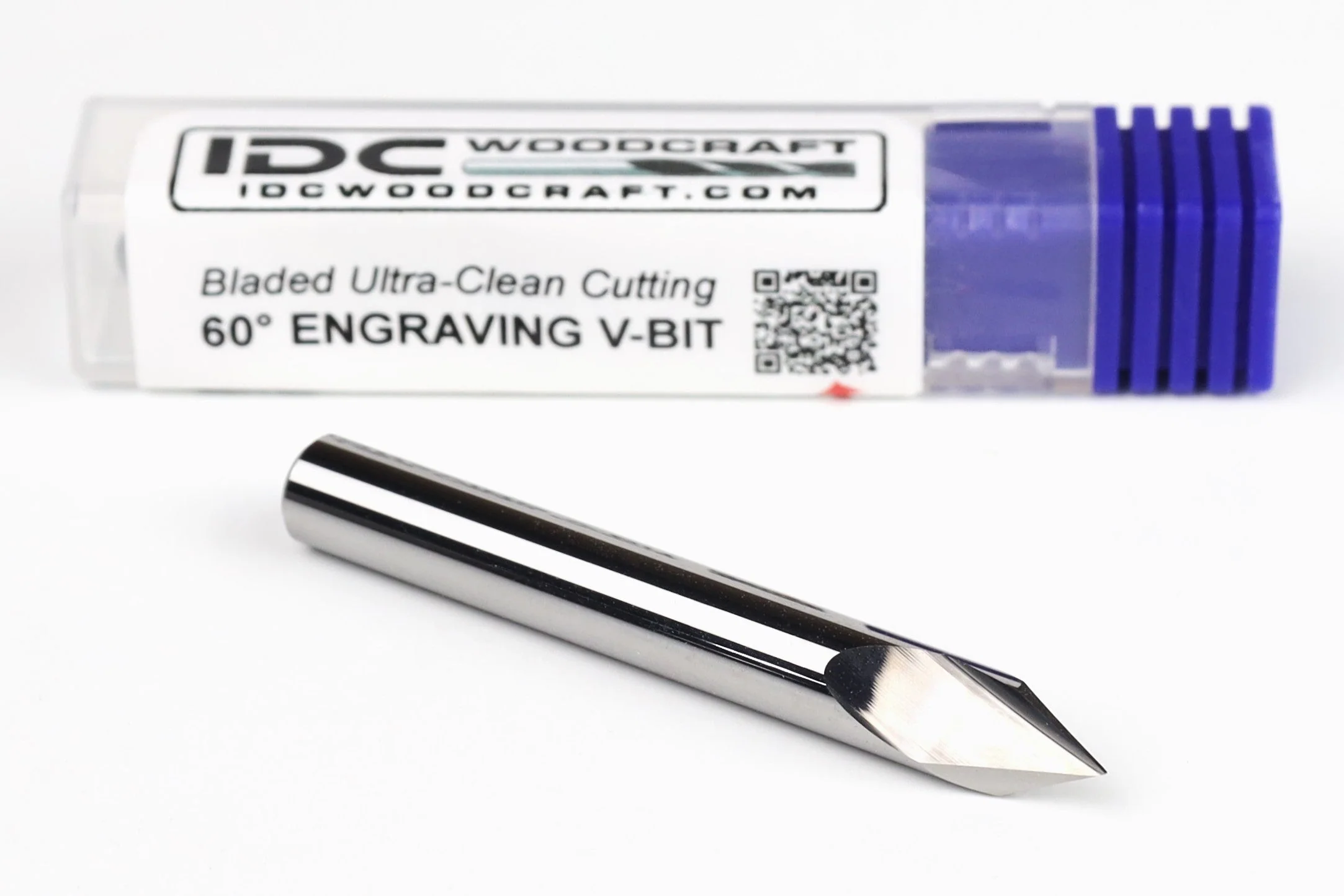 Ultra-Clean Cutting 60 Degree V-bit for CNC Routers, 1/4 Shank - Image 4