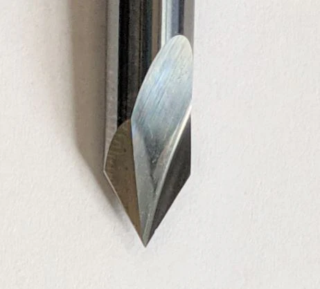 Ultra-Clean Cutting 60 Degree V-bit for CNC Routers, 1/4 Shank - Image 8