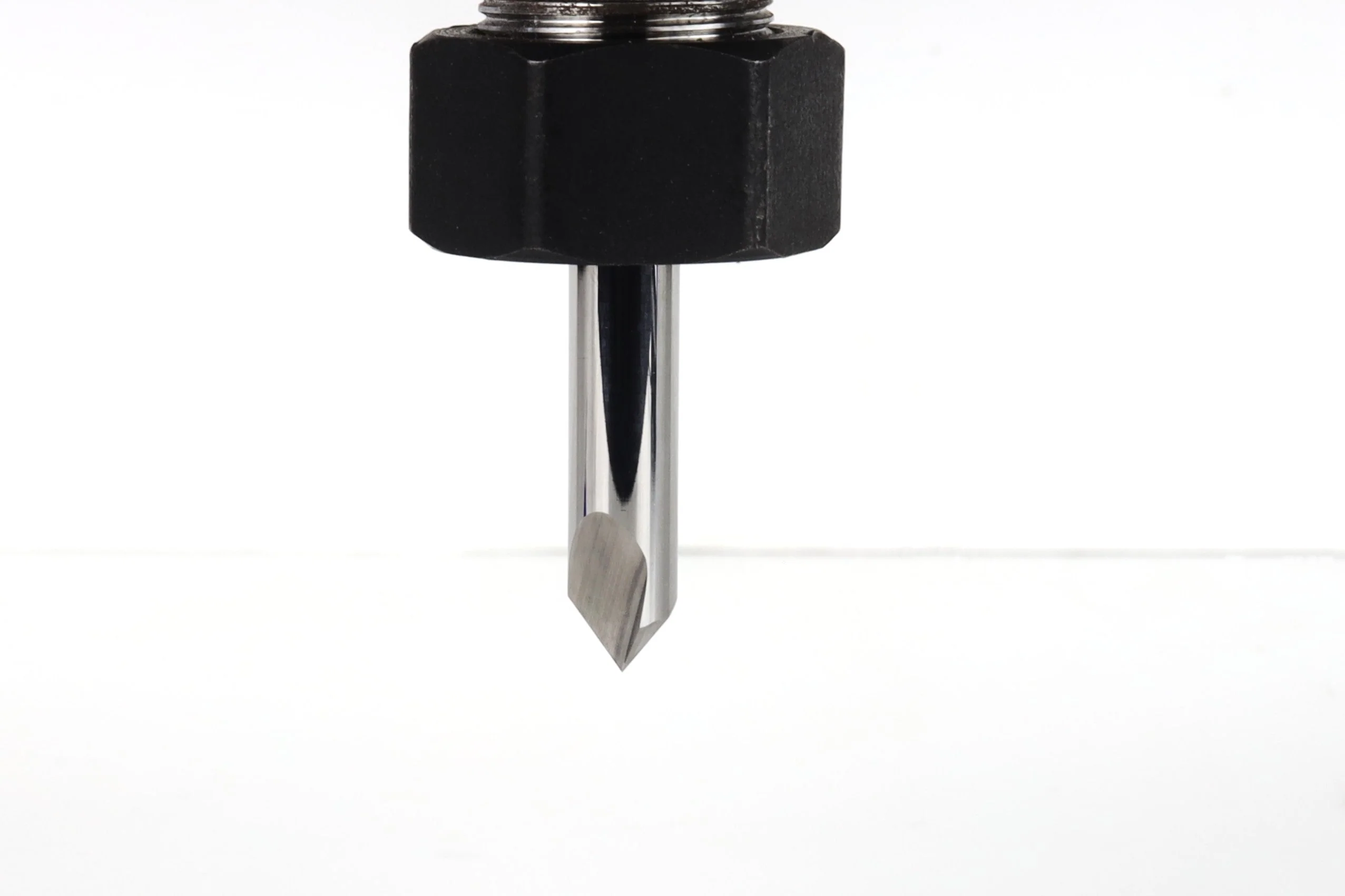 Ultra-Clean Cutting 90 Degree V-Bit for CNC Routers, 1/4 Shank - Image 3