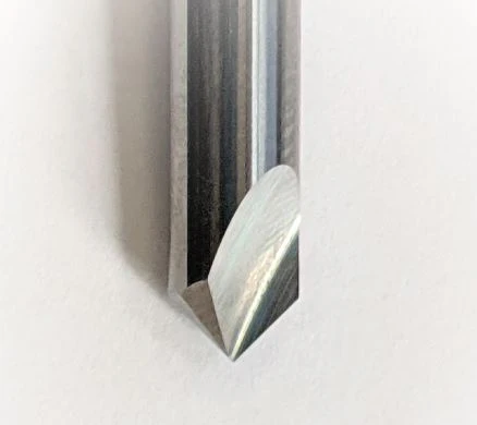 Ultra-Clean Cutting 90 Degree V-Bit for CNC Routers, 1/4 Shank - Image 4