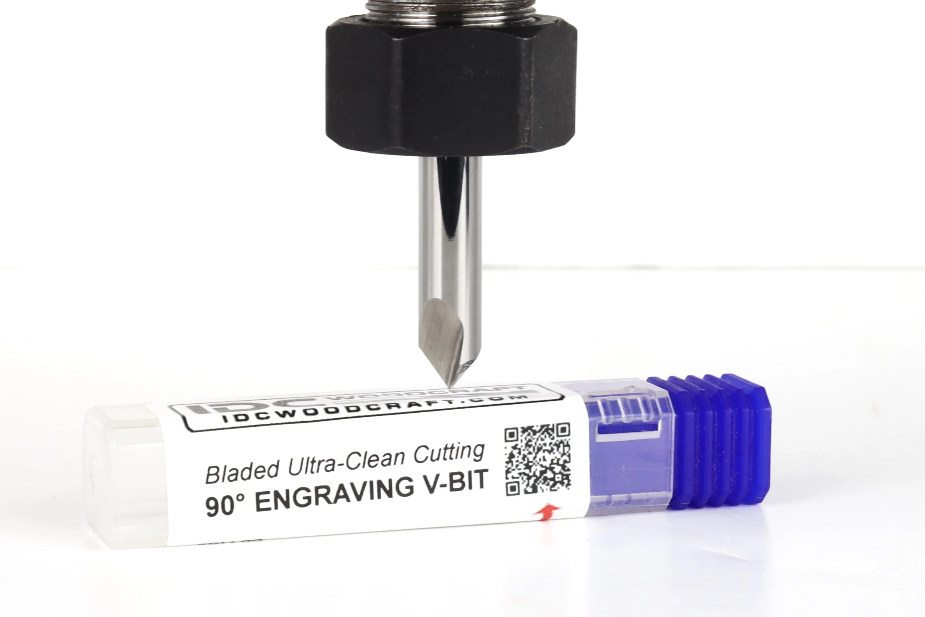 Ultra-Clean Cutting 90 Degree V-Bit for CNC Routers, 1/4 Shank - Image 5