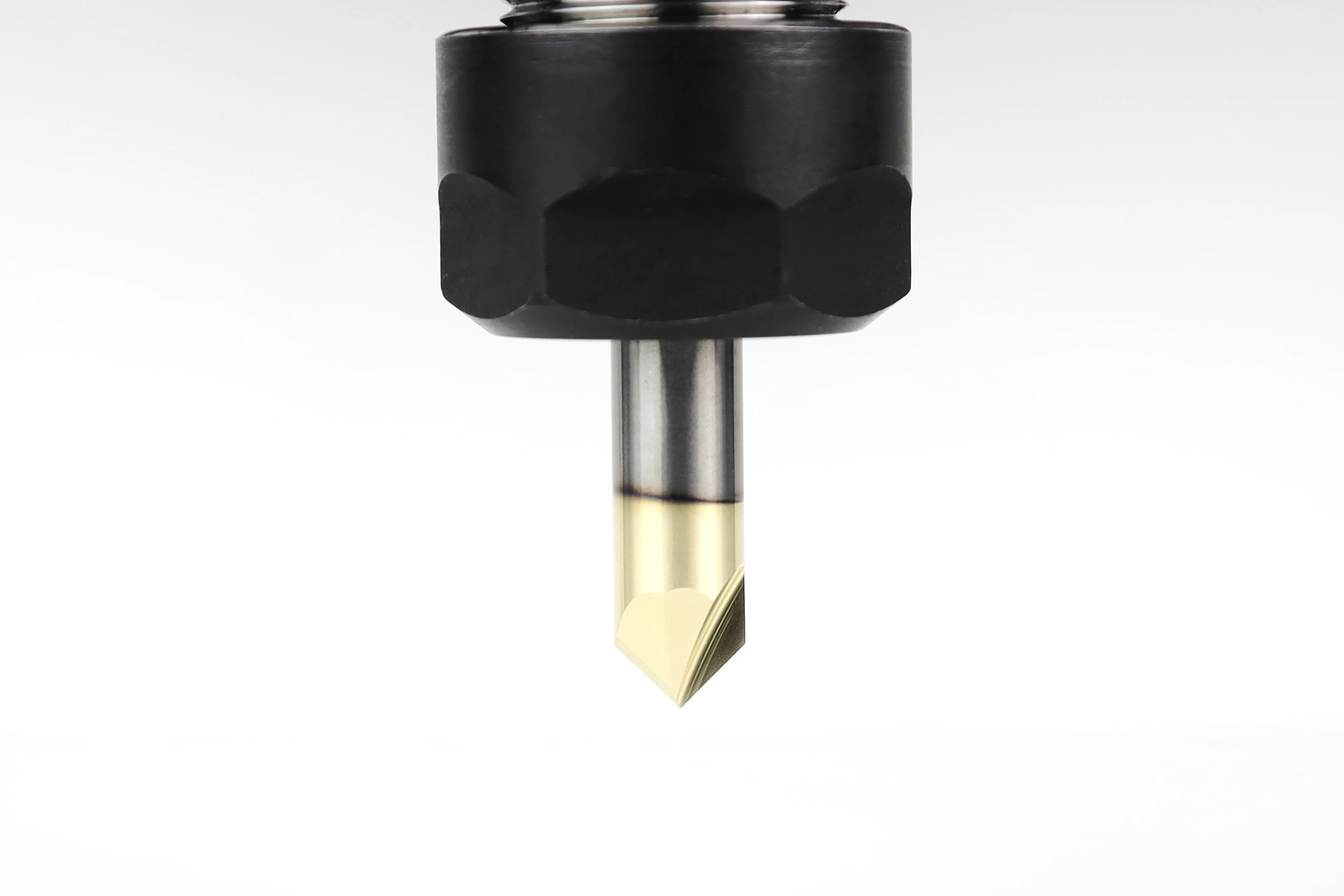 Ultra-Clean Cutting 90 Degree V-bit for CNC Routers, 3/8 Shank - Image 4