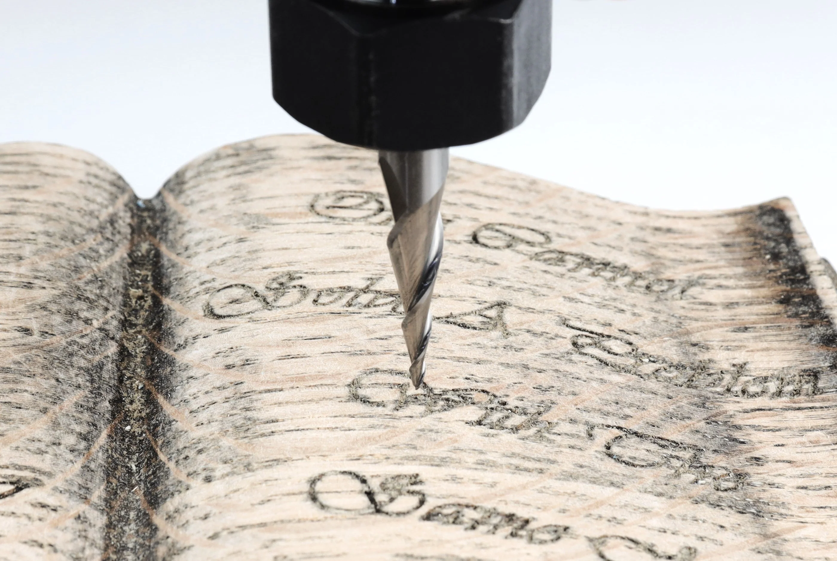Ultra-Fine Detail Tapered Ball Nose Bit for CNC 3D Carving, 1/4" Shank - Image 2
