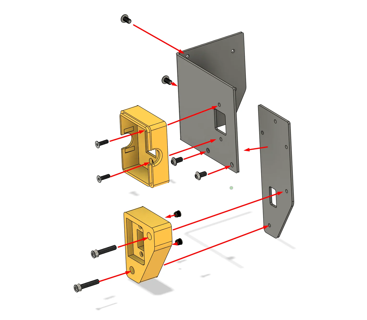 AltMill VFD Keypad & Manual Override Switch Mount Kit for Makers - Image 2